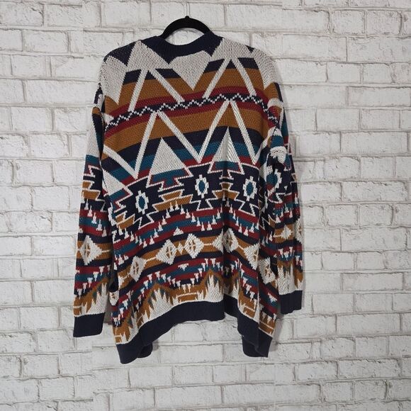 H&M Divided aztec print sweater cardigan - Picture 5 of 12